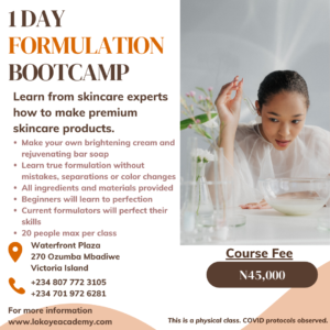 1 Day Formulation Bootcamp
